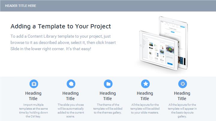 Articulate Storyline Template Icon Tabs By Montse