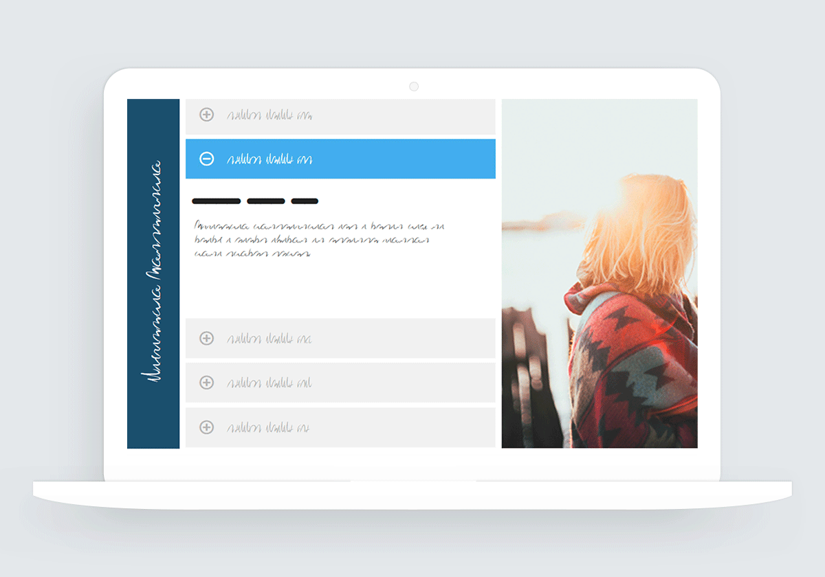 Storyline 360: Tabcordion E-Learning Template