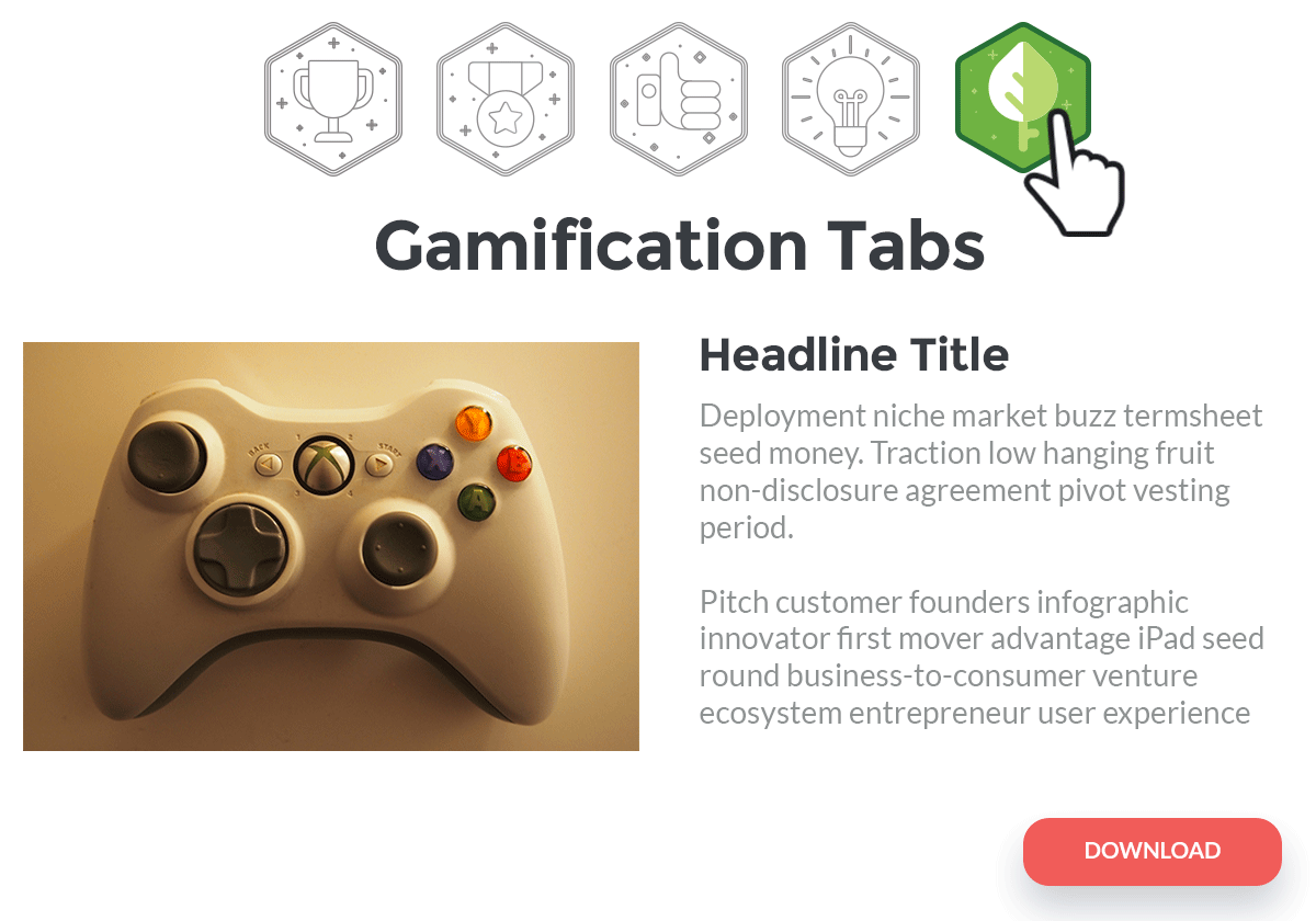 gamified tabs