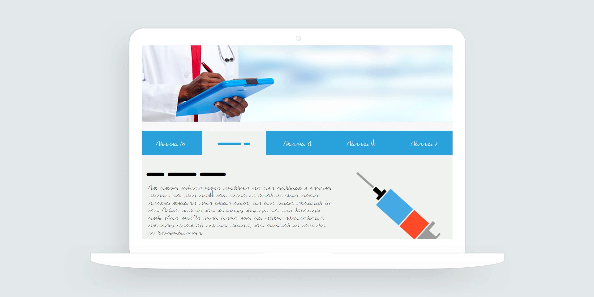 Storyline 360: Medical Tabs Interaction