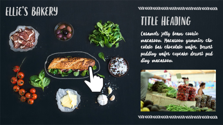 Storyline 360: Food-Themed Click-and-Reveal