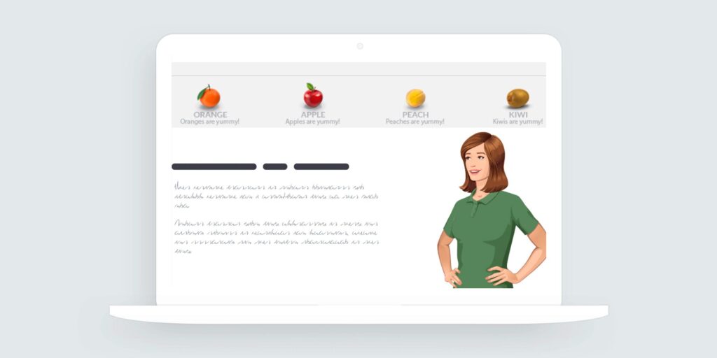 Storyline 360: Healthy Icon Tabs Interaction