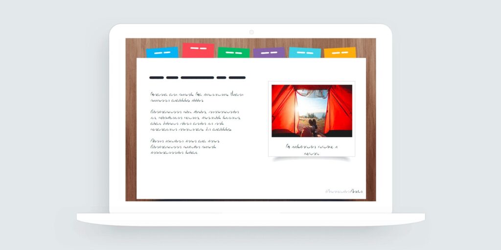 Storyline 360: Notebook-Style Tabs Interaction